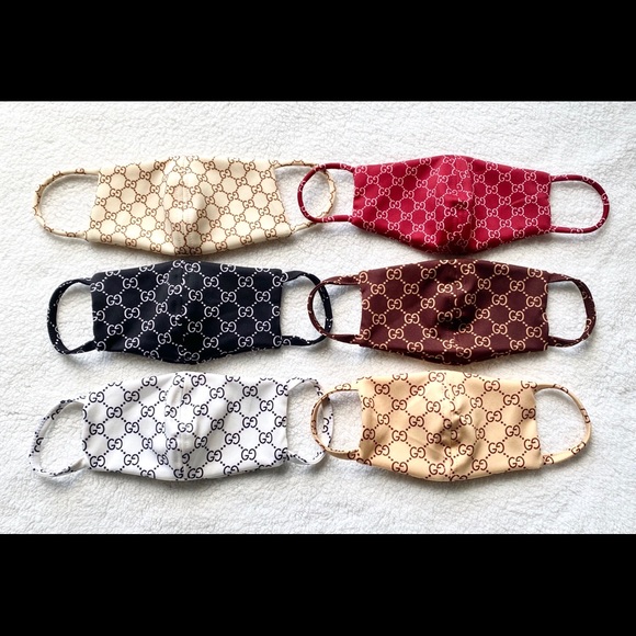 Washable face mask, Designer inspired face mask - Picture 3 of 3